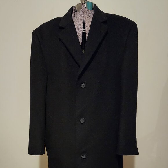 Saddlebred Size 44 Regular Wool Blend Overcoat Excellent Condition! - Picture 1 of 11